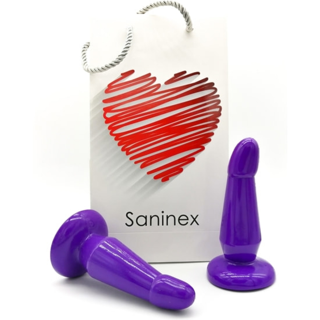 Juguete Anal De Silicona Saninex Devotion 127 Dto VivelaVita