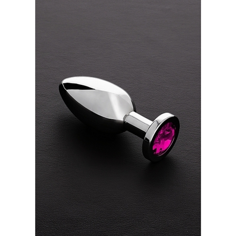 Plug Anal De Metal Plug Con Diamante Rosa 59 Dto VivelaVita