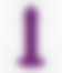 HITSEN 6 PURPLE Dildo de silicone com ventosa extra potente