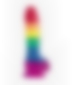 COLOURS PRIDE DILDO 2 Una forma colorida para mostrar el amor