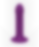 HITSEN 6 PURPLE Dildo de silicona con ventosa extra potente