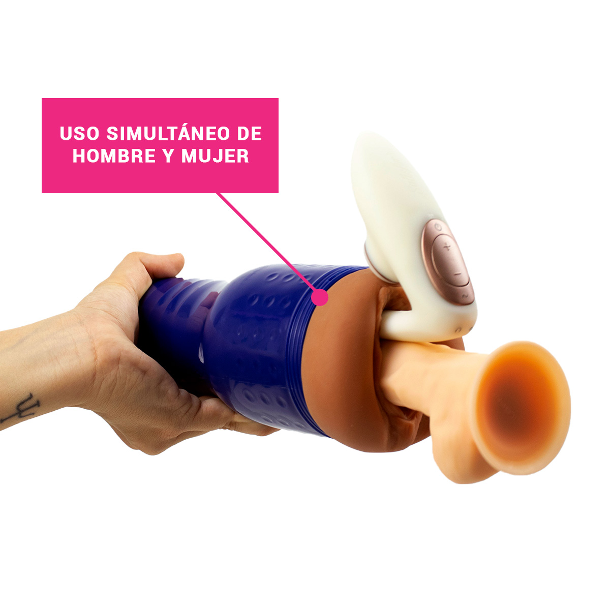 Succionador de clítoris Satisfyer Pro 4 Couples | 72% Dto