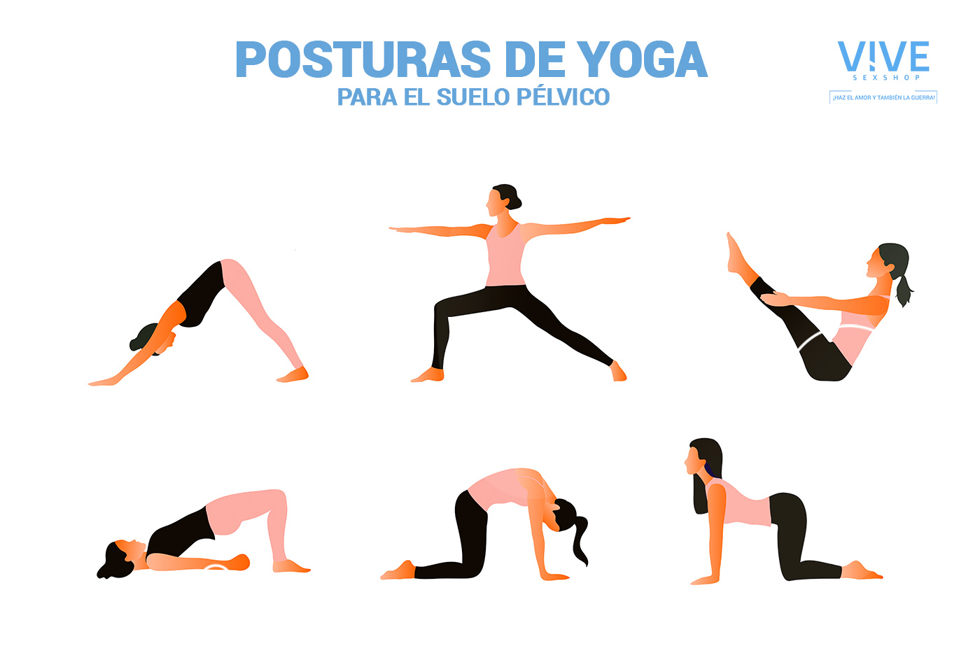 Posturas de Yoga para fortalecer el suelo pélvico