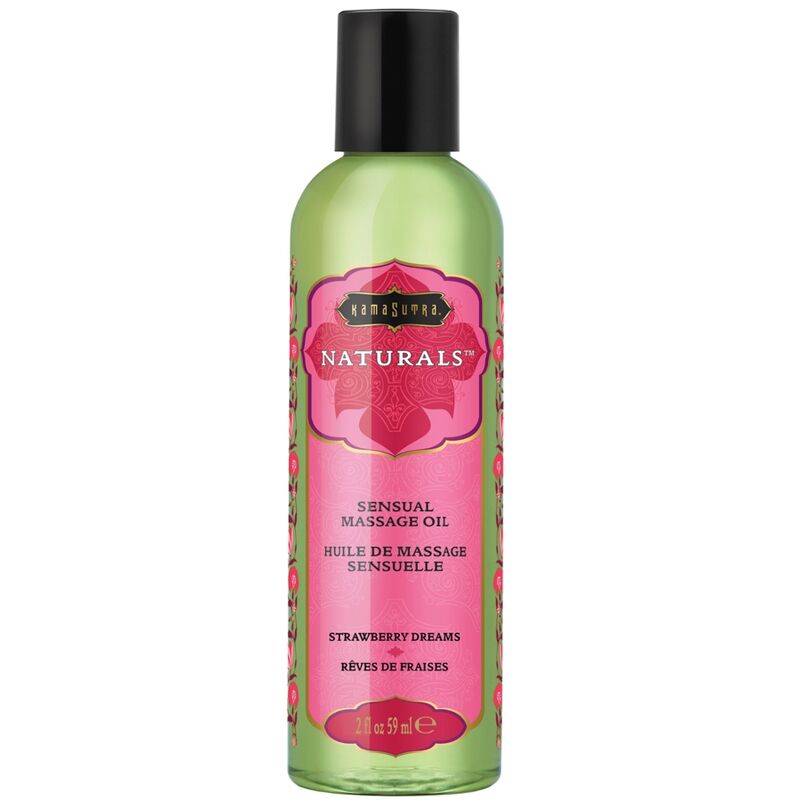 ÓLEO DE MASSAGEM NATURAL  MORANGO DREAMS 59 ML