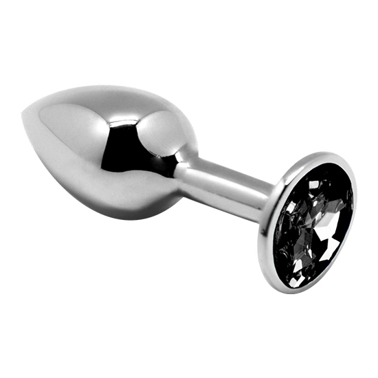 Alive - mini metal butt plug l - negro