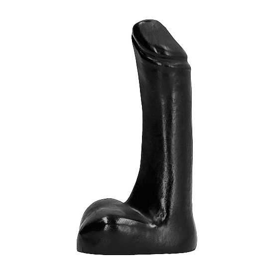 All black pene realístico 9cm