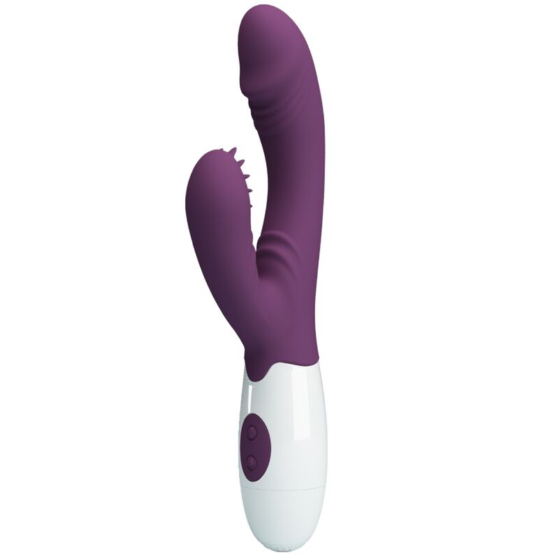 ANDRE VIBRADOR RABBIT & ESTIMULADOR PUNTO G MORADO