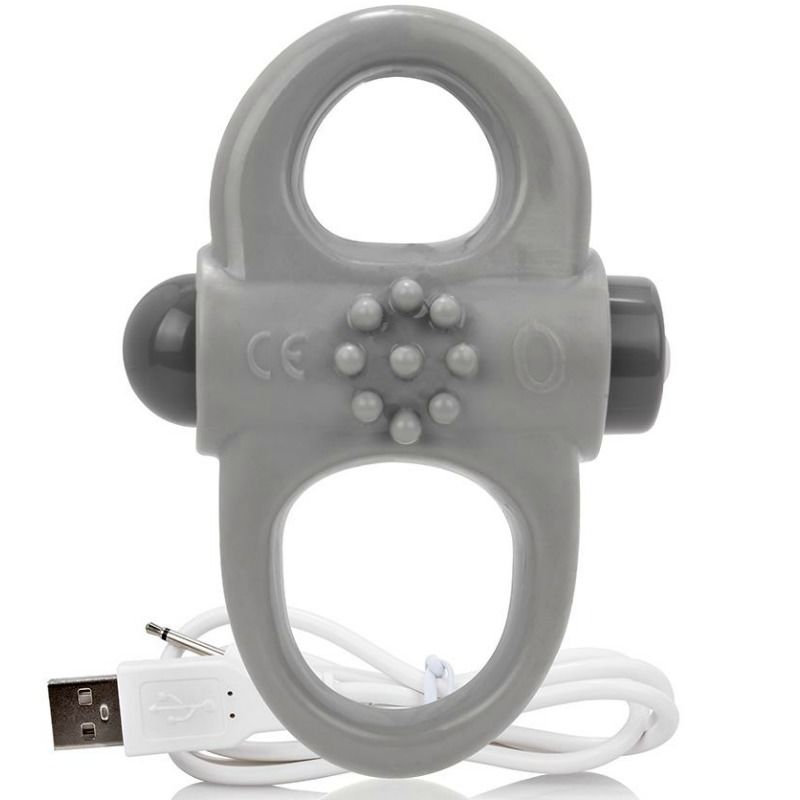 ANILLO VIBRADOR RECARGABLE YOGA GRIS