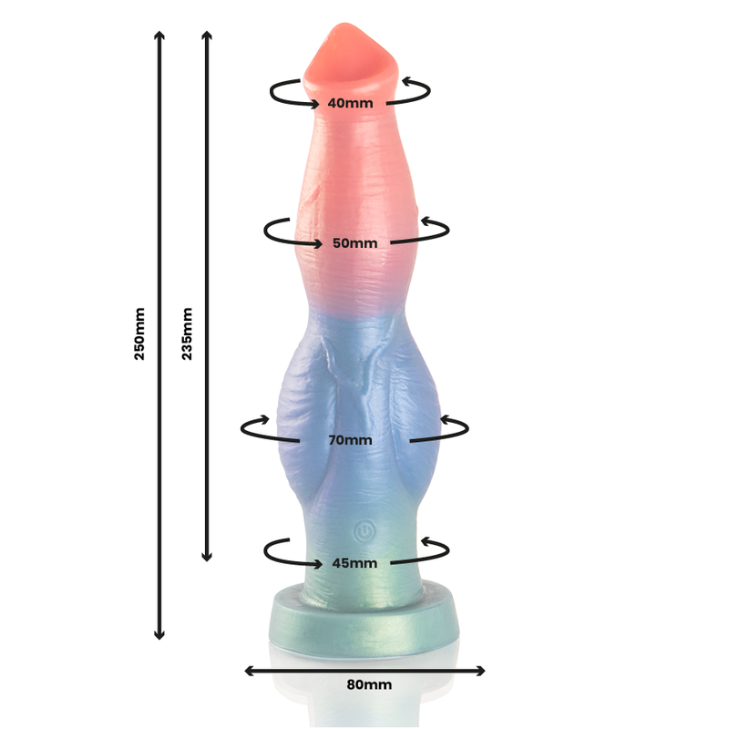 ARION DILDO SINFONIA DE PRAZER CONTROLE REMOTO nº2