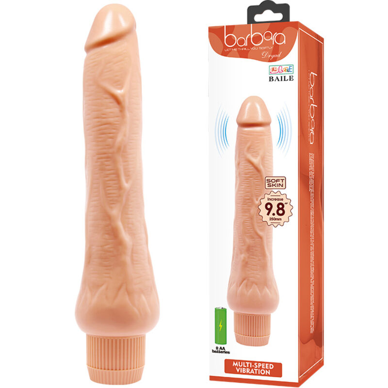 BARBARA VIBRADOR REALISTICO 25 CM