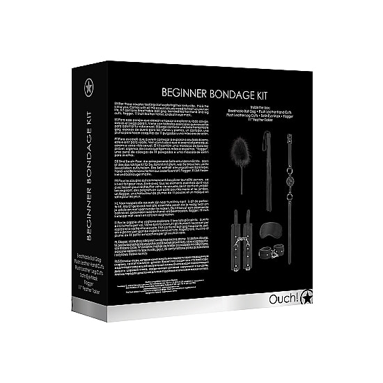 BEGINNERS BONDAGE KIT BLACK 8