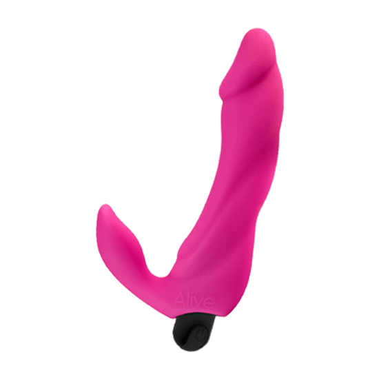 BIFUN PRO DILDO VIBRADOR ROSA 14.9 CM