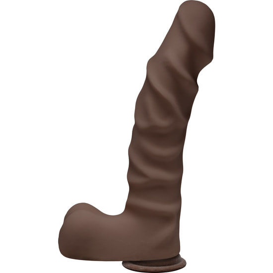 The ragin d pene realístico 23 cm chocolate