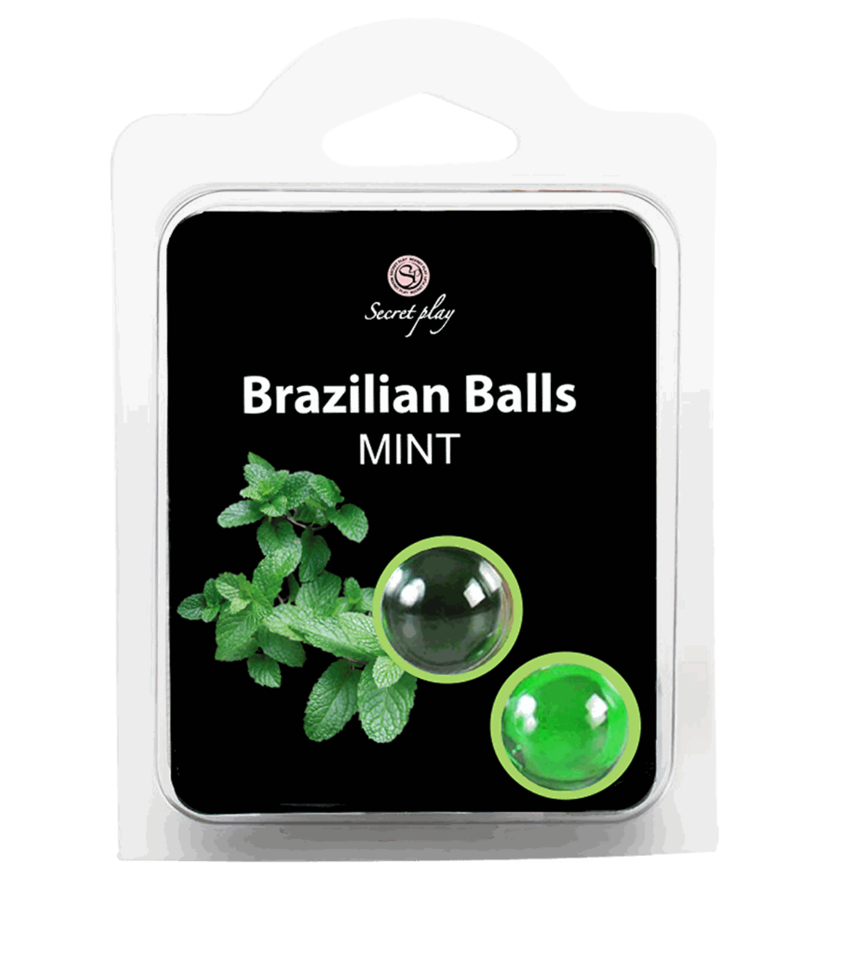 Jogo secreto com 2 bolas brasileiras aroma de menta