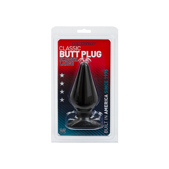 BLACK BUTT PLUG LARGE 2