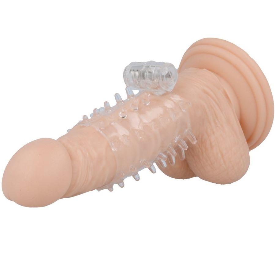 FUNDA PENE VIBRADOR TRANSPAREN 4