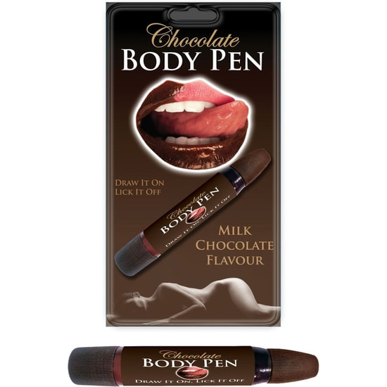 Body pen de chocolate