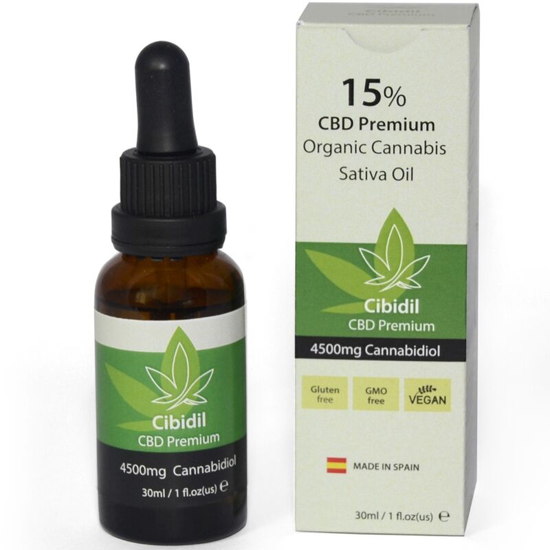 CIBIDIL RELAJANTE ACEITE CBD 15 % 30 ML