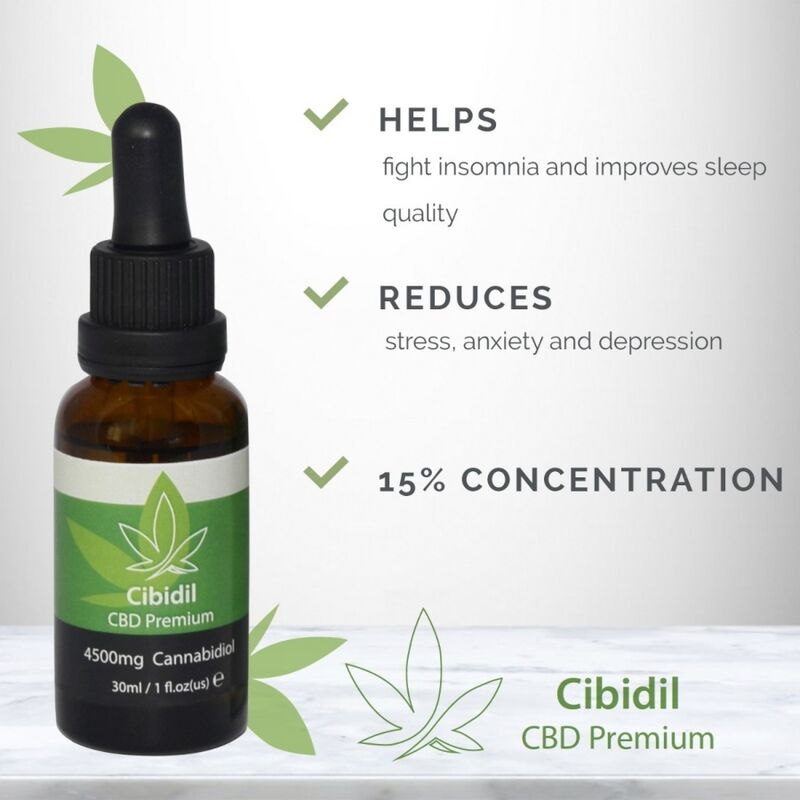 CIBIDIL RELAJANTE ACEITE CBD 1 3