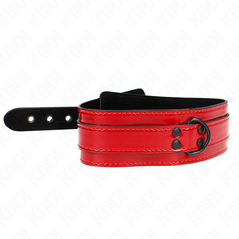 COLLAR AJUSTABLE ROJO VINO 37. 2