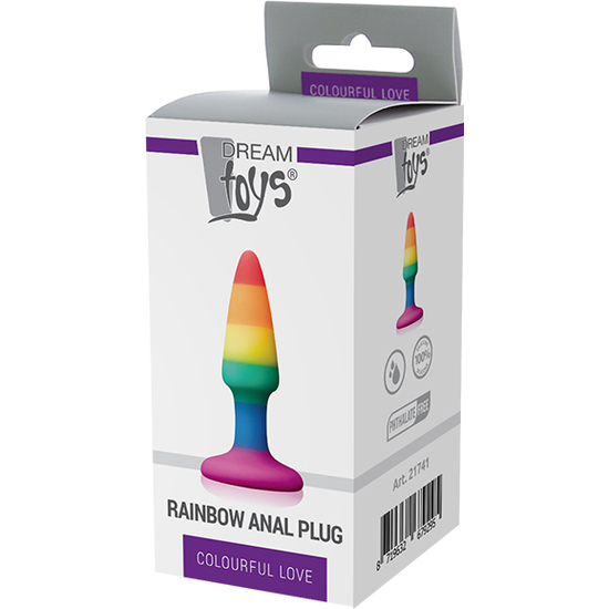 RAINBOW ANAL PLUG MINI 2