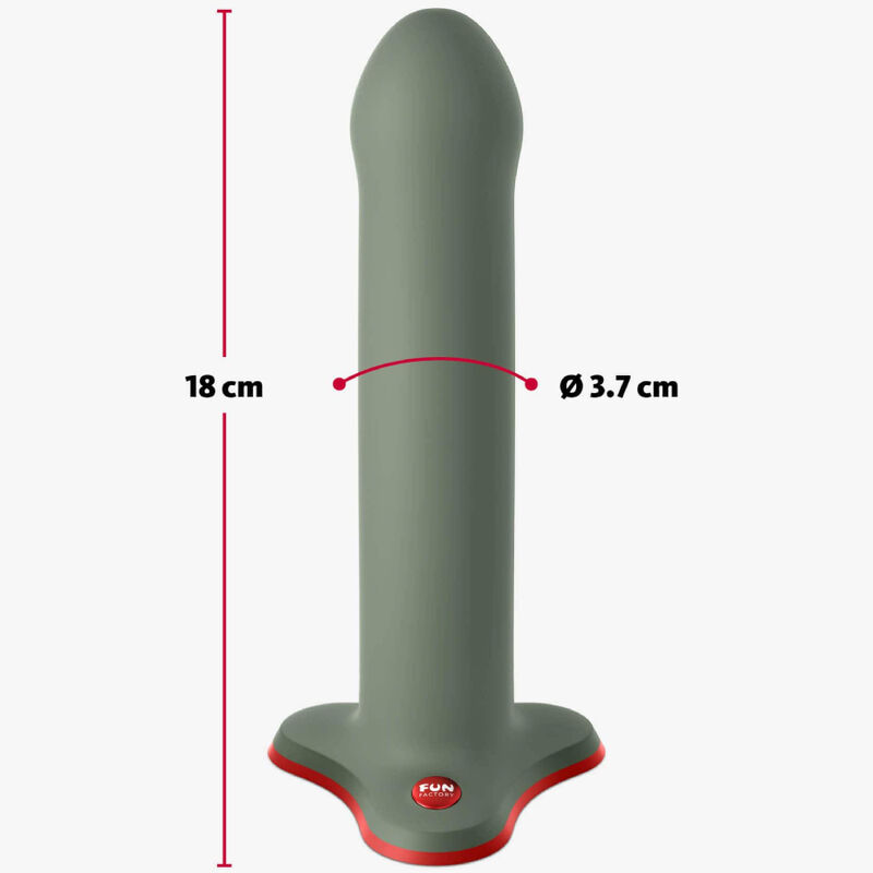 DILDO MAGNUM FLASHY CORAL 6