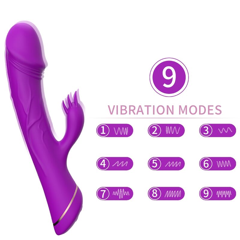 DILDO VIBRADOR RABBIT SILICONA 7