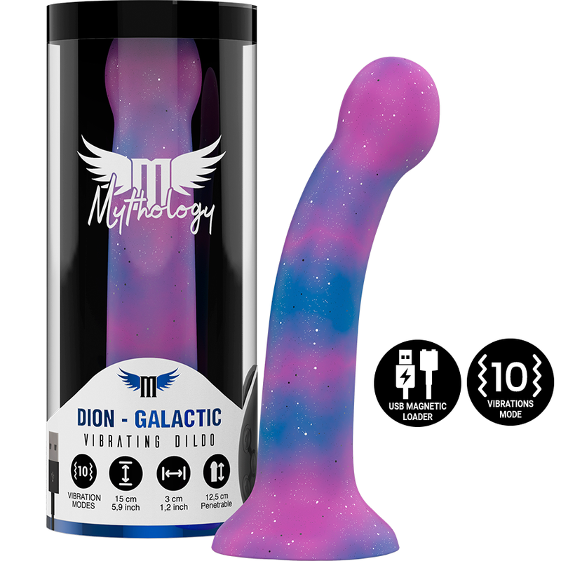 DION GALACTIC DILDO S - VIBRATEUR WATCHME TECHNOLOGIE SANS F