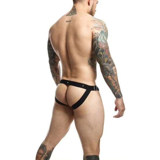 SNAP JOCKSTRAP BLACK 4