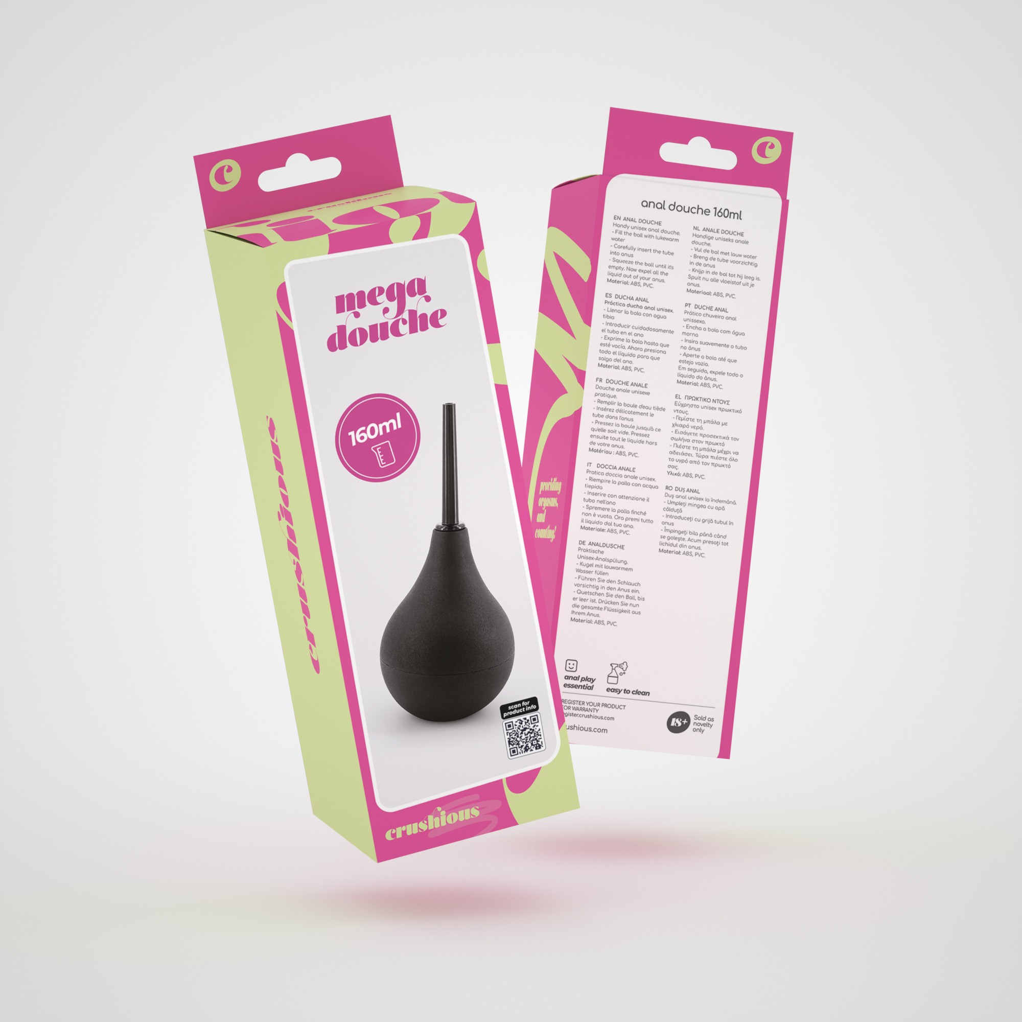 DUCHE ANAL MEGA DOUCHE 160 ML  5