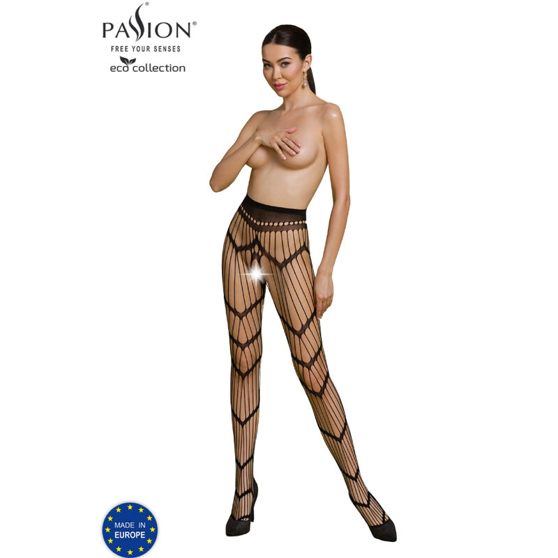 ECO COLLECTION BODYSTOCKING ECO S006 NEGRO