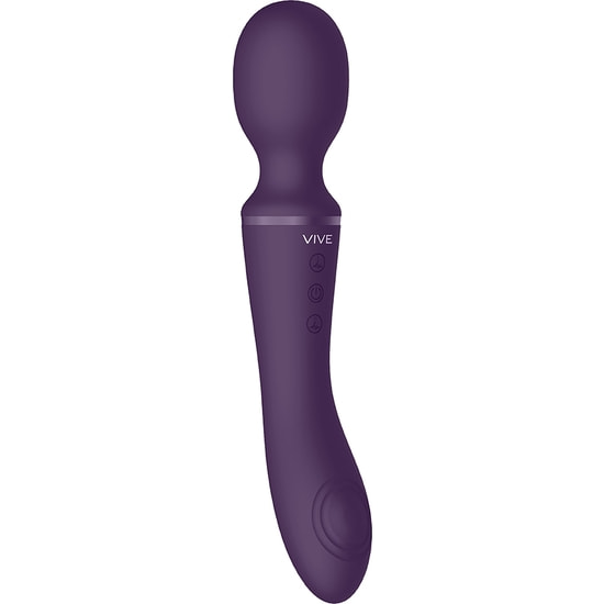 Vive - vibrador con mando silicona - morado