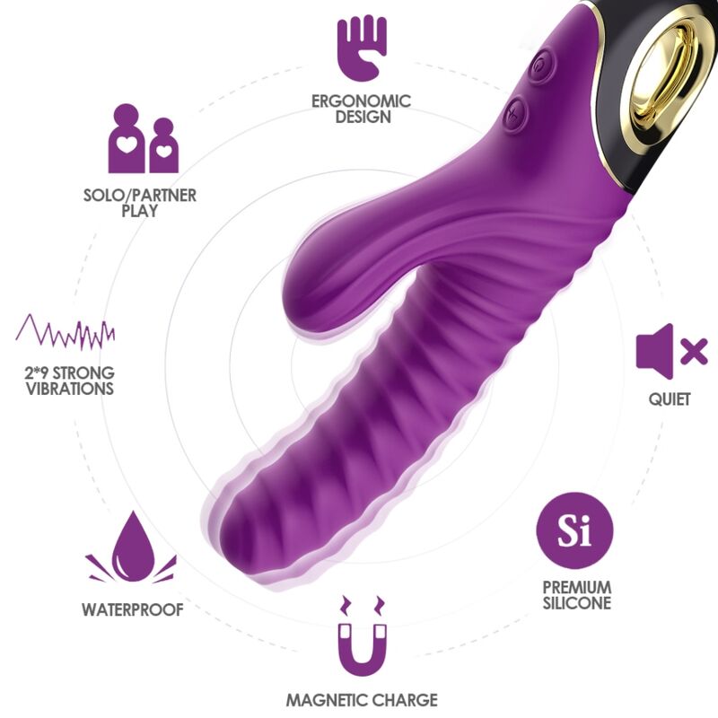 ETERNITY VIBRADOR SILICONA VIO 3