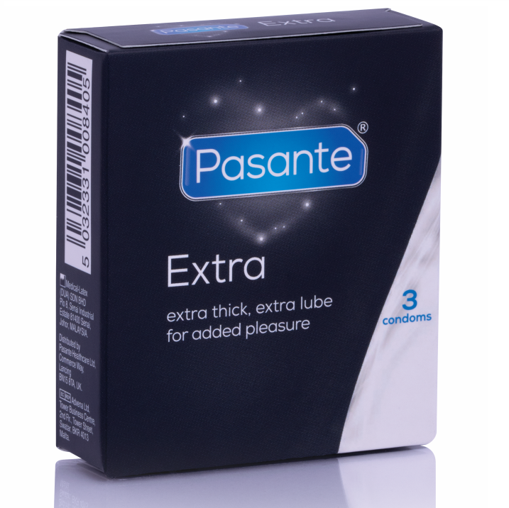 PRESERVATIVO EXTRA ESPESSO ATRAVÉS DE 3 UNIDADES