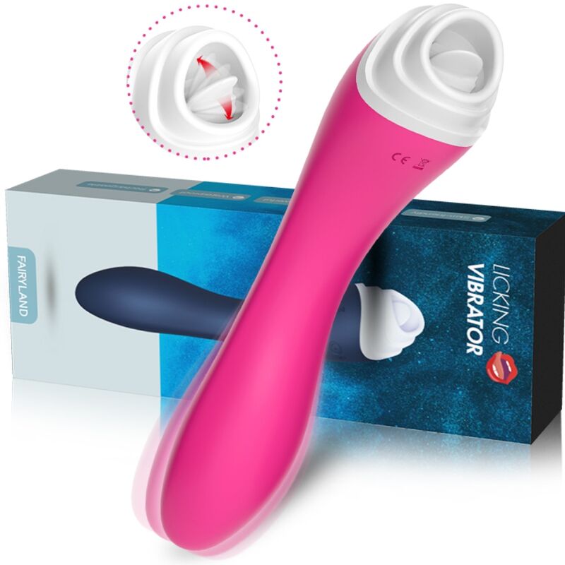 FAIRYLAND ESTIMULADOR CON LENGUA CLITORIS & VIBRADOR FUC