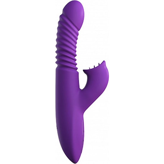 Fantasy for her - estimulador de clitoris con calor, morado