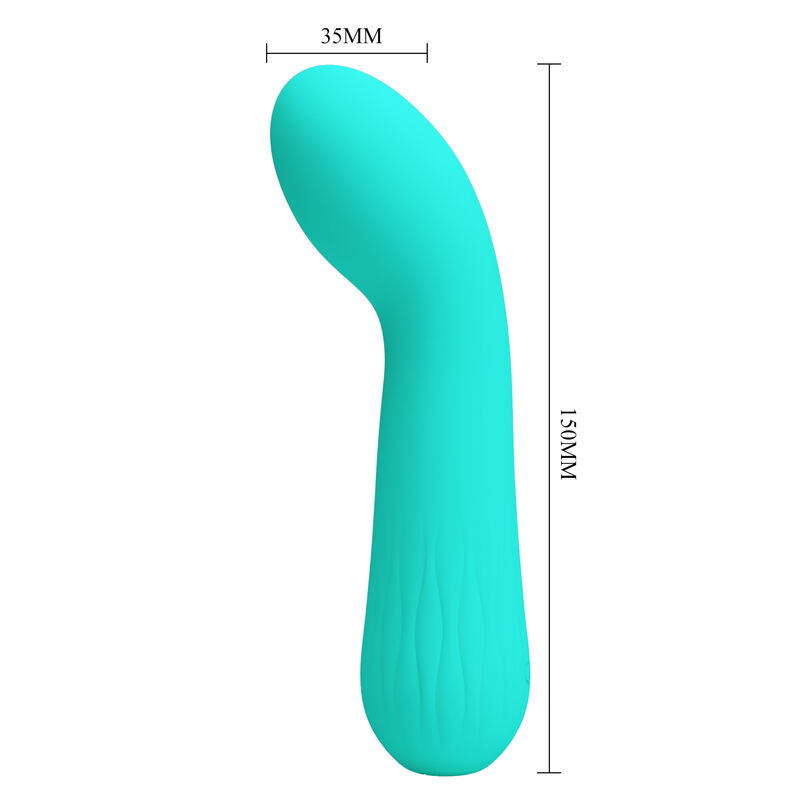 FAUN VIBRADOR RECARGABLE VERDE 5