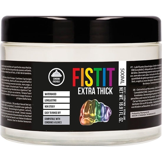 Fist it - lubricante extra thick - rainbow - 500 ml