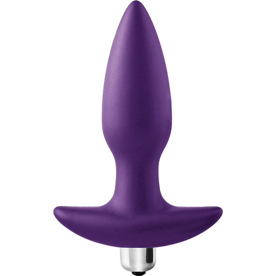 FLIRTS 10 FUNCTIONS VIBRATING PLUG PURPLE