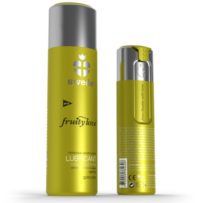 FRUITY LOVE LUBRIFICANTE VANIGLIA GOLD PERA 50 ML nº2