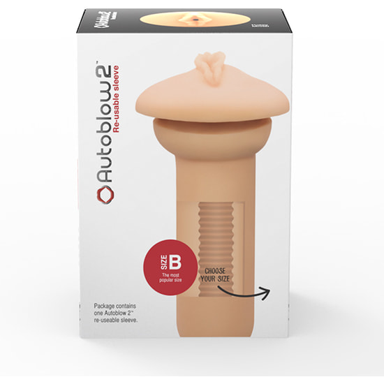 Autoblow - bainha de vagina 2 plus xt - tamanho b