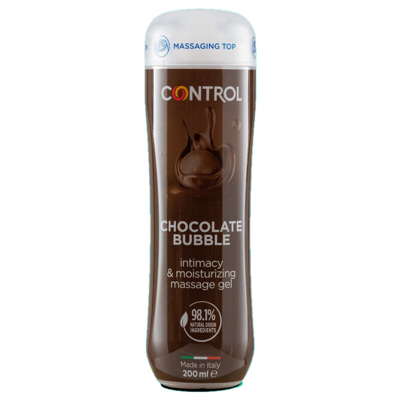 GEL DE MASAJE 3 EN 1 CHOCOLATE BUBBLE 200 ML