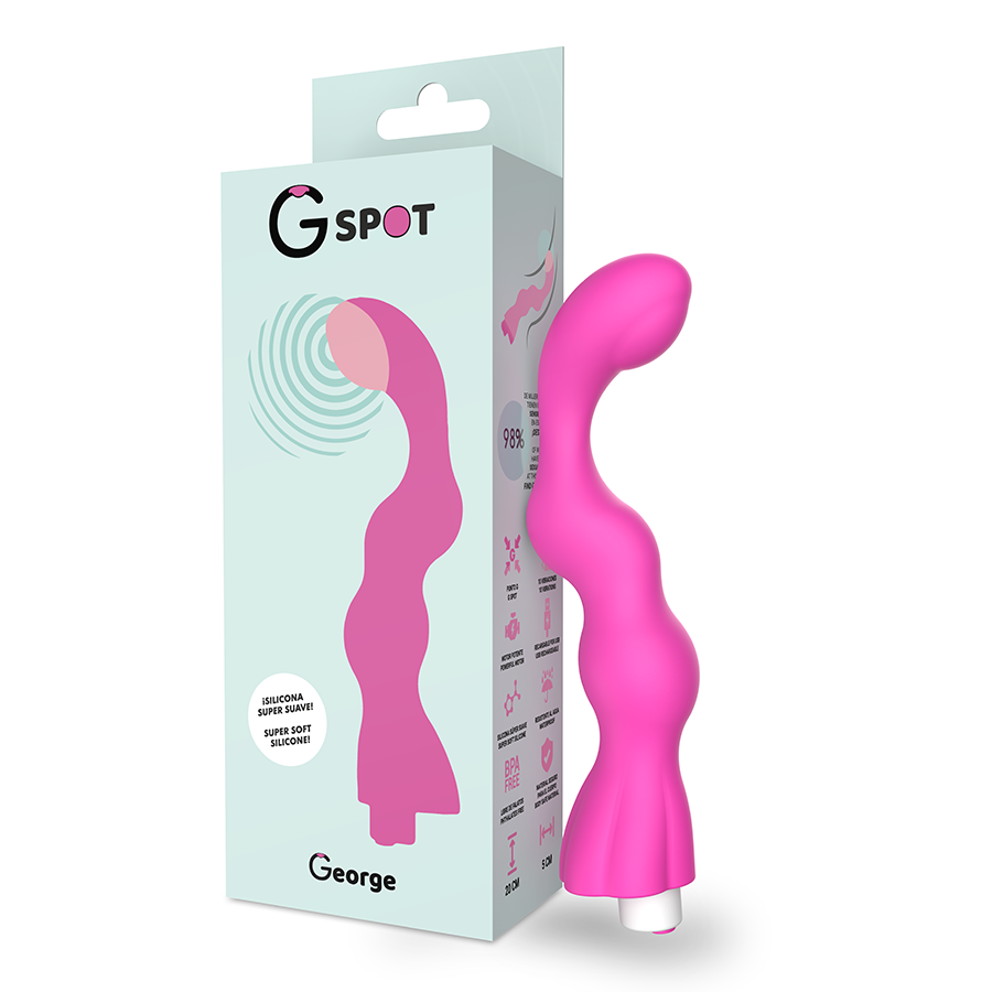 GEORGE VIBRADOR PUNTO G ROSA CHICLE nº2