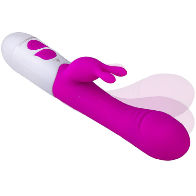 VIBRADOR FELIZ E ESTIMULADOR DE COELHO VIOLETA