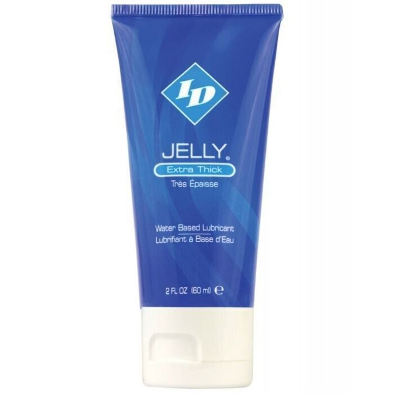 ID JELLY - LUBRICANTE BASE AGUA EXTRA THICK TRAVEL TUBE 60 M