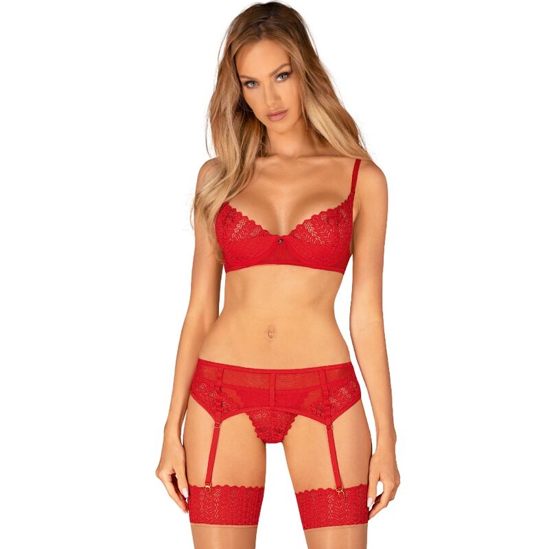 INGRIDIA SET TRES PIEZAS ROJO 2