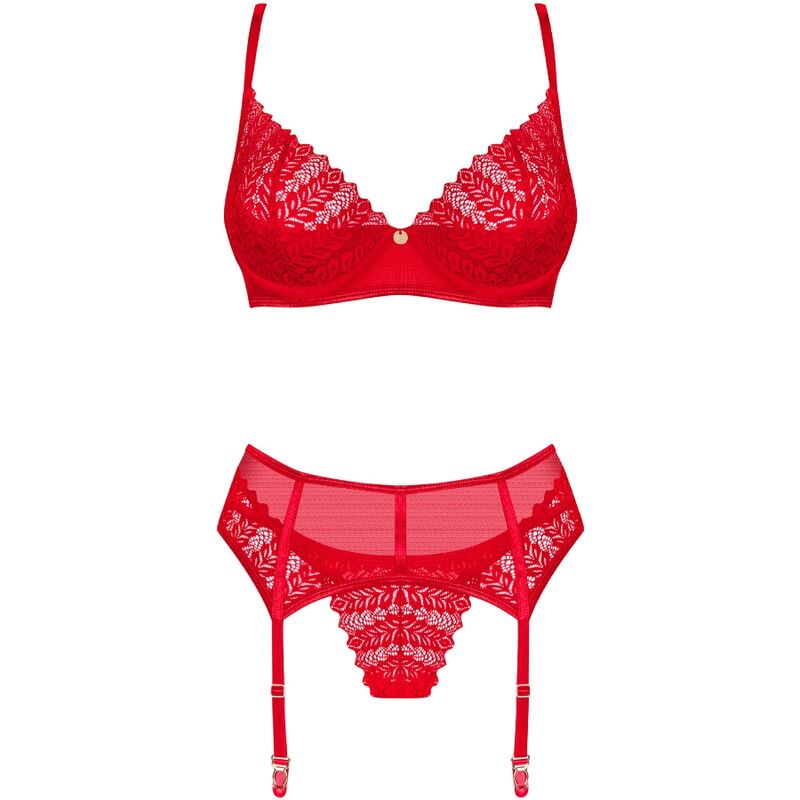 INGRIDIA SET TRES PIEZAS ROJO 13