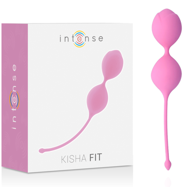 KISHA FIT INTENSO KEGEL ROSA IN SILICONE