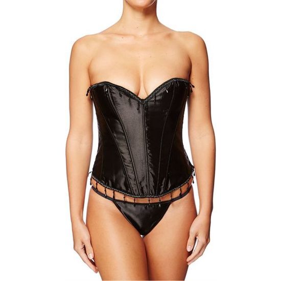 INTIMAX CORSET SHOW NEGRO