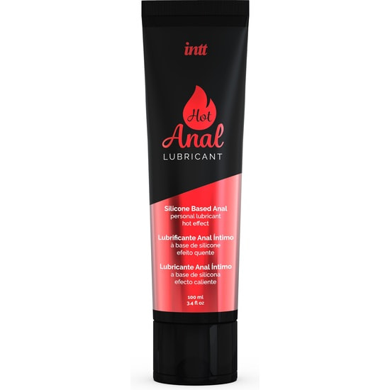 Intt lubricante hot anal de silicona 100ml